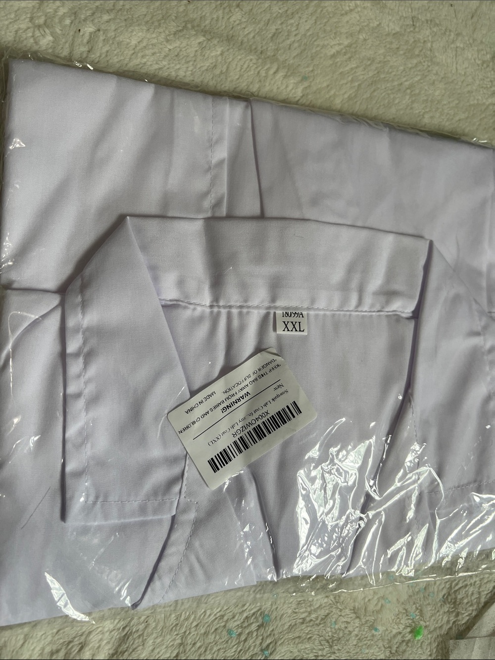 Women’s White Lab Coat – XXL
